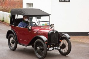 Writtle Green Essex Austin Seven Club New Years Day Run 2015